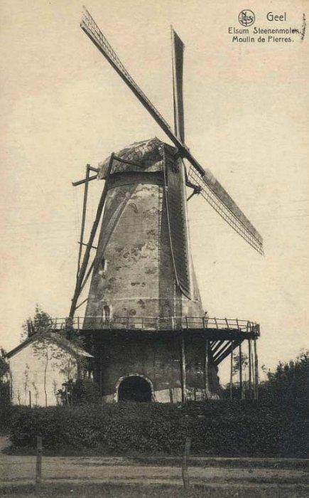 Witte Molen van Elsum Schelemolen Stenen Molen