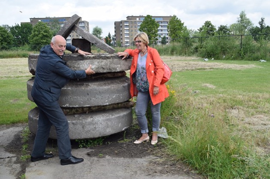 Graanrosmolen op de Bist