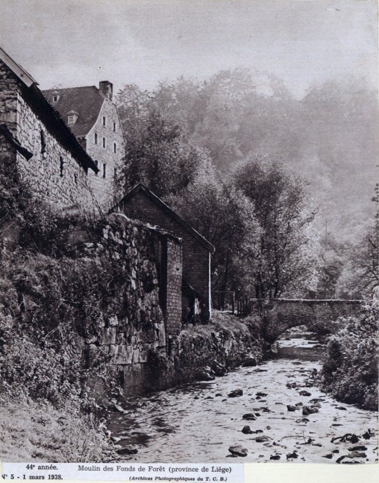 Foulerie de Fond-de-Fôret Moulin de Forêt