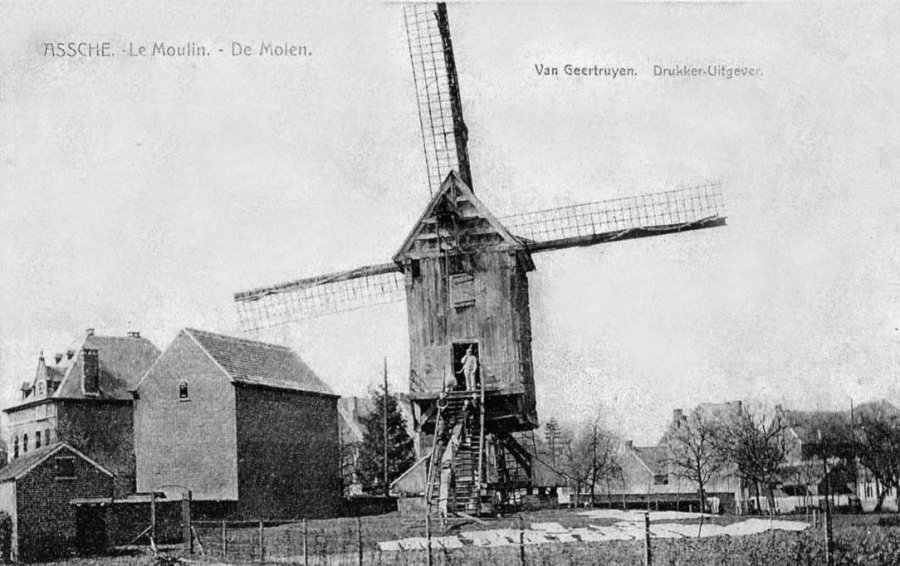 Molen van het Dorp Borrevaelmolen Molen Vandegucht