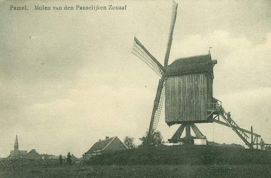 De Pauselijke Zouaaf De Pauselijke Zoeaaf Molen Van Nuffel