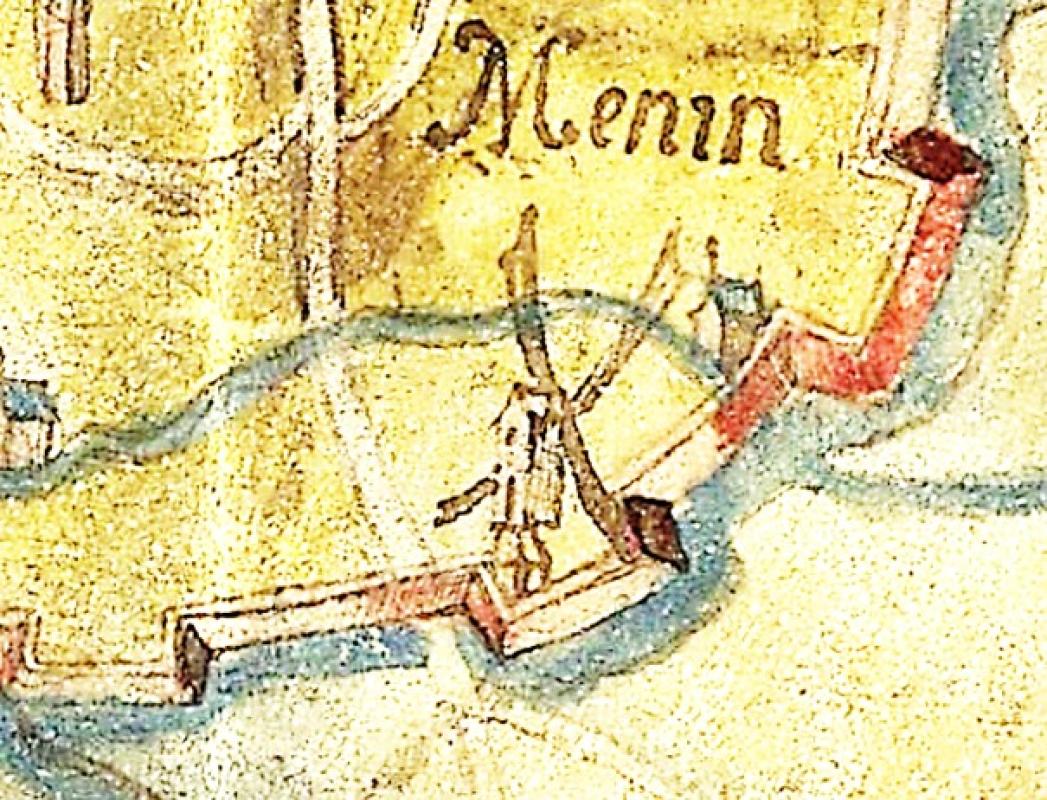 Windmolen bij de Kortrijkse Poort