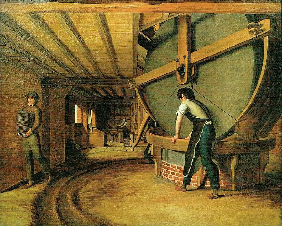 Rosmolen van de Moerdijk Stampkot van het Torenhof