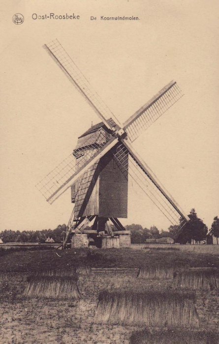 Rozebekemolen Dorpsmolen Molen Vanijzere